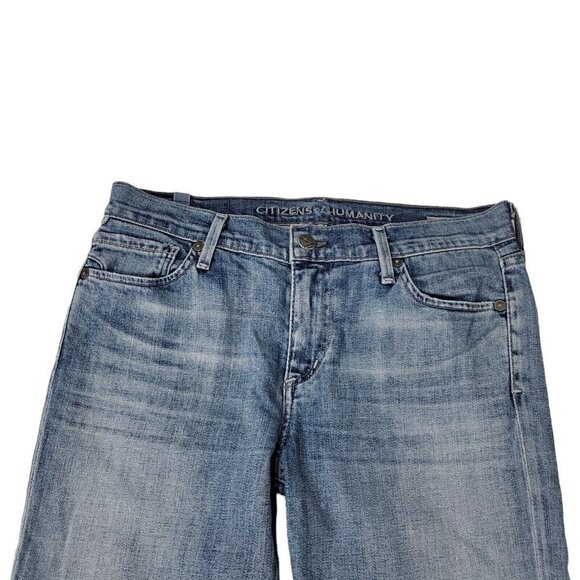 Citizens of Humanity Jeans 28 Thompson Blue Skinny Medium Wash Mid Rise COH - Picture 3 of 12